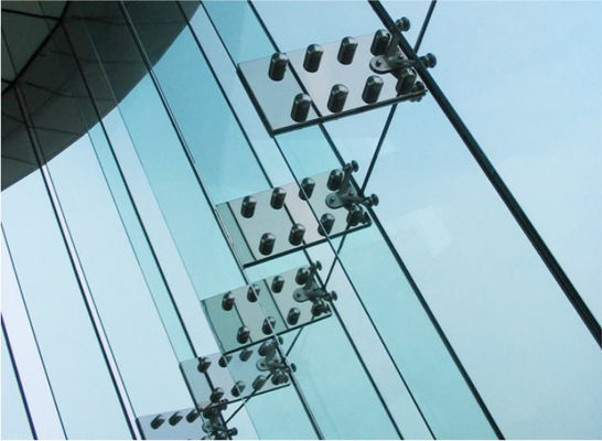 Unitized Aluminium Curtain Wall Systems Modern Facade Design For Commercial Mall