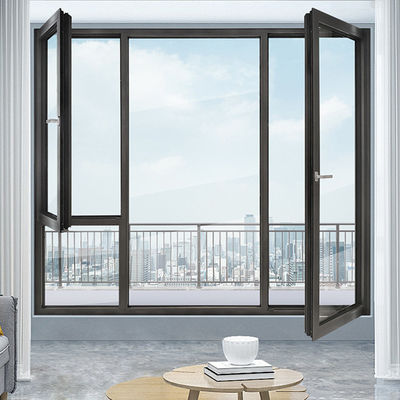 Thermal Aluminium Tilt And Turn Windows Internal Inverted With Screen