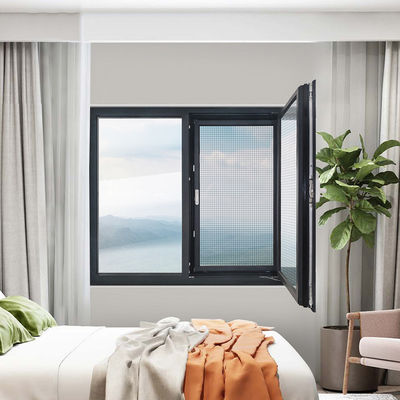 Thermal Aluminium Tilt And Turn Windows Internal Inverted With Screen