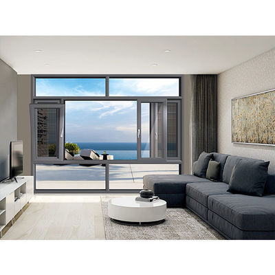 Thermal Aluminium Tilt And Turn Windows Internal Inverted With Screen